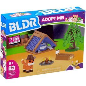 BLDR Adopt Me! Red Fox & Campsite - Set #0004 - 139 Pieces - Age 8+
